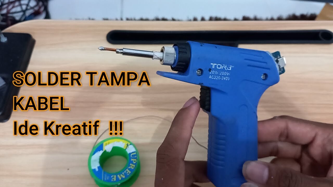 Tutorial Menggunakan Solder Untuk Membuat Lubang Ventilasi (Cepat Dan Efisien)